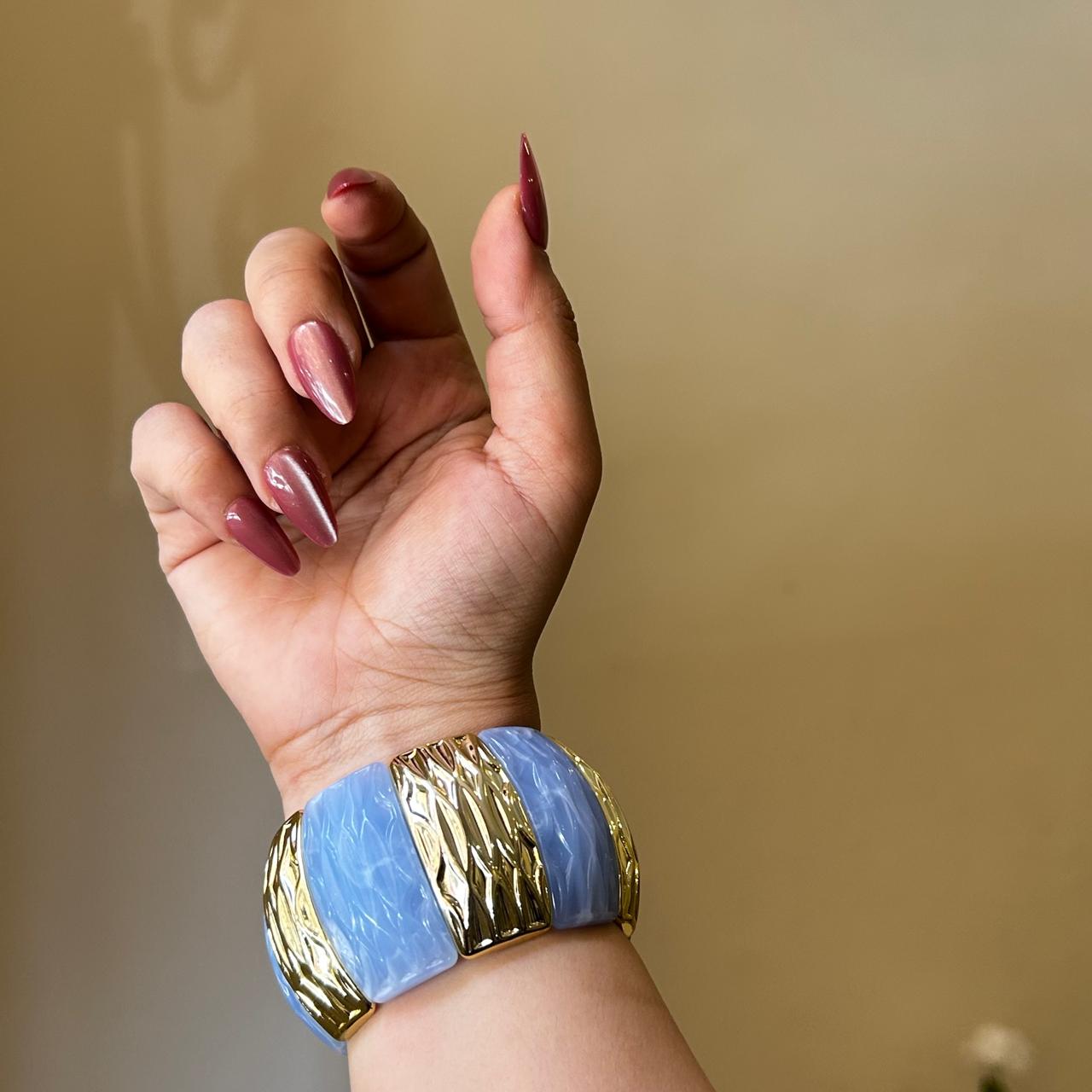 Vibrant Summer Acrylic Cuff