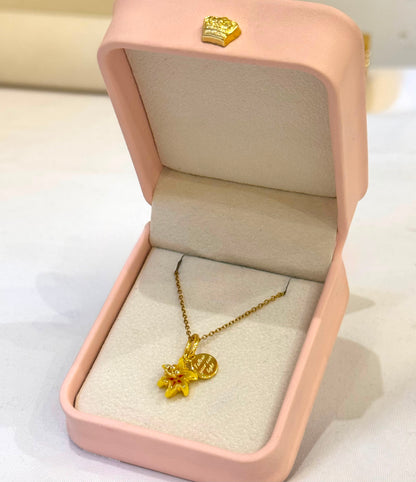 Magic Gold Flower Necklace